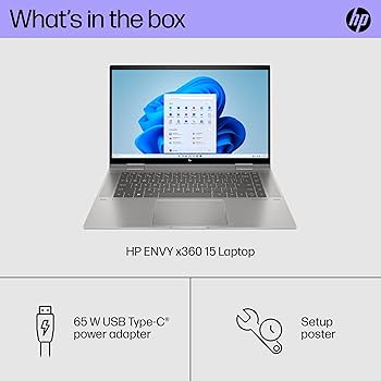Amazon.com: HP Envy x360 15 inch Laptop, FHD Display, Intel